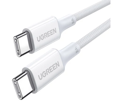 USB-C-USB-C kábel UGREEN 15267 1m (fehér)
