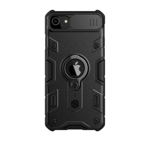 Etui Nillkin CamShield Armor do iPhone SE/8/7 (czarne)