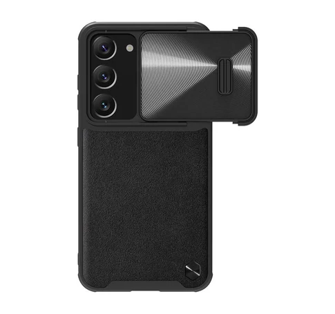 Nillkin CamShield Leather case for Samsung Galaxy S23 (black)