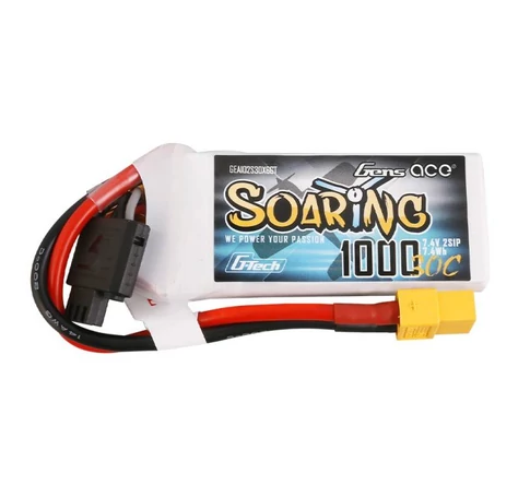 Gens Ace G-Tech Soaring akkumulátor 1000mAh 7.4V 30C 2S1P XT60