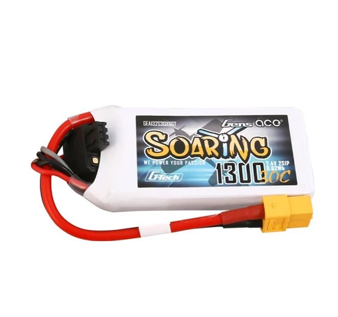 Gens Ace G-Tech Soaring akkumulátor 1300mAh 7.4V 30C 2S1P XT60