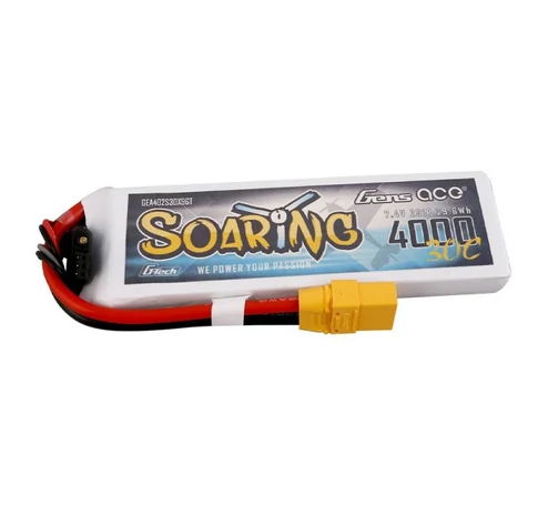 Gens Ace G-Tech Soaring akkumulátor 4000mAh 7.4V 30C 2S1P XT90