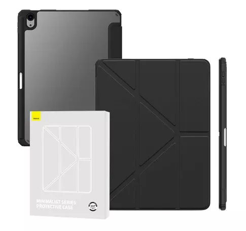 Védőtok Baseus Minimalist iPad Air 4/Air 5 10.9 hüvelykes (fekete) készülékhez