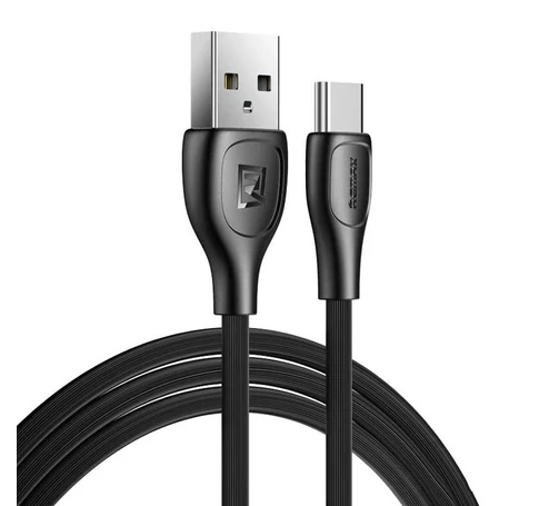 Cable USB-C Remax Lesu Pro, 1m, 2.1A (black)