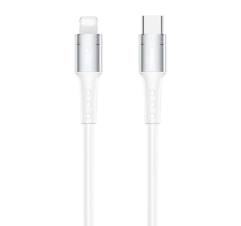Remax Chaining USB-C kábel, RC-198i, 1 m, 20 W (fehér)