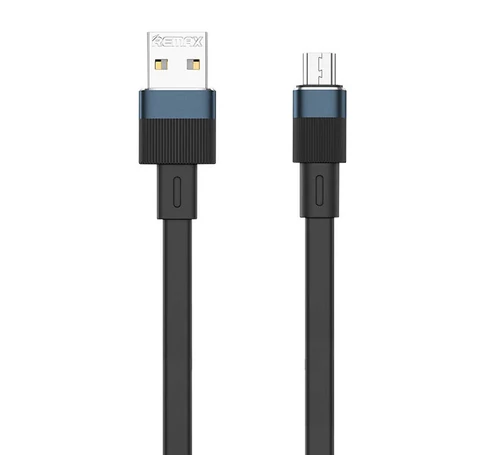 Cable USB-micro USB Remax Flushing, RC-C001, 1m (black)