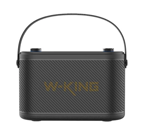 Wireless Bluetooth Speaker W-KING H10 120W + 2 microphones (black)
