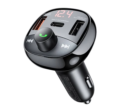 USB-C autós töltő, 2x USB, REMAX RCC331, 54,5 W (fekete)