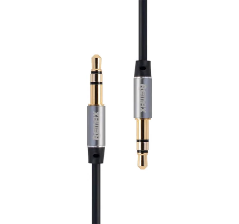Mini jack 3.5mm AUX cable Remax RL-L100 1m (black)