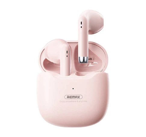 Remax Marshmallow Stereo TWS-19 vezeték nélküli fejhallgató (rózsaszín)