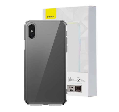 Baseus Simple átlátszó tok, iPhone XS