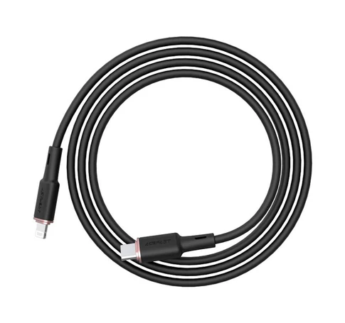 USB-C kábel és Lightning Acefast C2-01-hez, 30 W, MFi, 1,2 m (fekete)