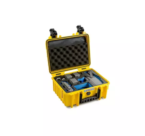 B&W koffer 3000 sárga DJI Mavic 2 (Pro/Zoom) modellhez (Mavic 2)