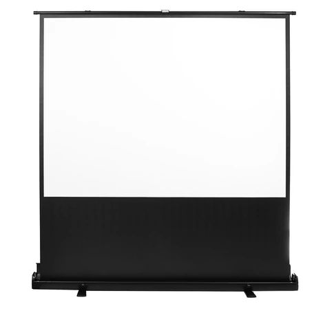 Maclean portable projection screen, compact, floor, 66", 16:9, MC-210