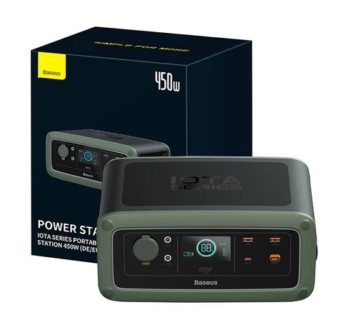Baseus ioTa töltőállomás 450W 288Wh (zöld)