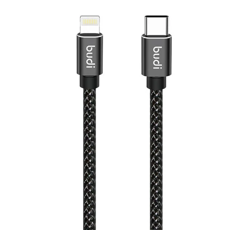USB-C-Lightning Budi kábel, 20W, 1m