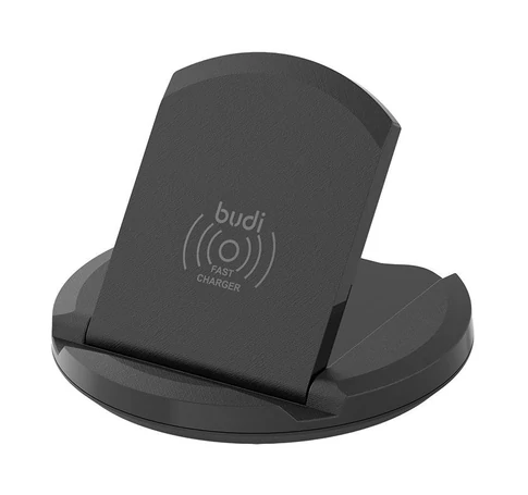 Budi 3200T vezeték nélküli töltő, 15W, (fekete)