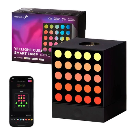 Yeelight Smart Cube Light Matrix kocka alakú okos gaming világítás - alap