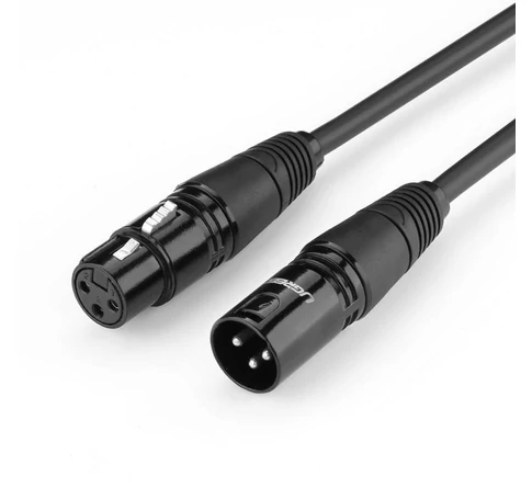 UGREEN AV130 XLR anya-apa XLR kábel, 3 m (fekete)