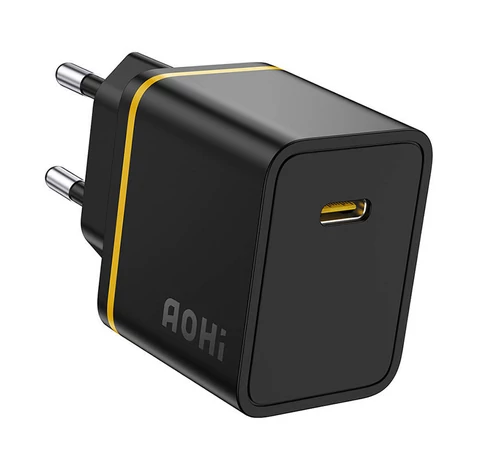 AOHI A325 fali töltő, 30 W USB-C (fekete)