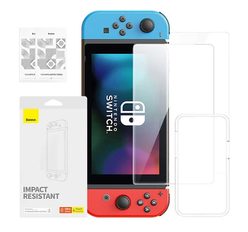 Baseus edzett üveg képernyővédő Nintendo Switch OLED 2021