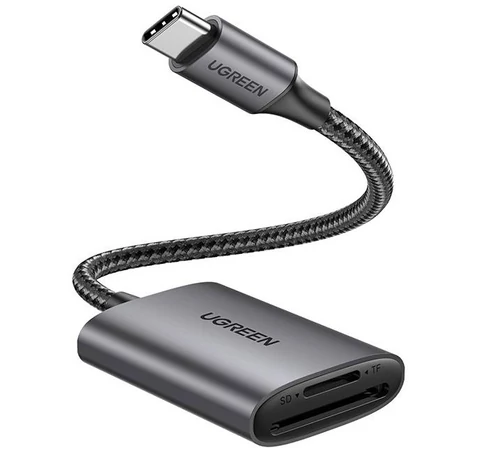 UGREEN CM401 USB-C kártyaolvasó (szürke)