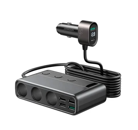 Car charger JOYROOM JR-CL06 Multi-Port (black)