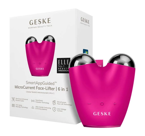 Geske 6 az 1-ben Okos ultrahangos arc lifting készülék (magenta)