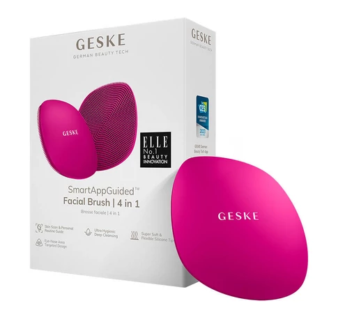Geske 4 az 1-ben Okos arctisztító kefe (magenta)