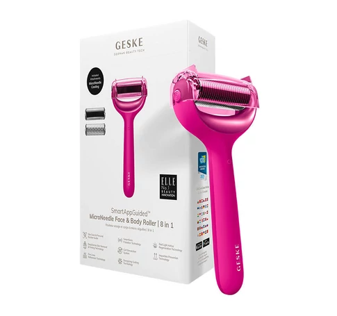Geske 8 az 1-ben Okos mikrotűs arc- és test henger (magenta)