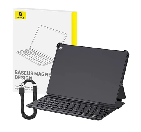 Baseus Brilliance mágneses billentyűzet tok, Pad 10.2" (fekete)
