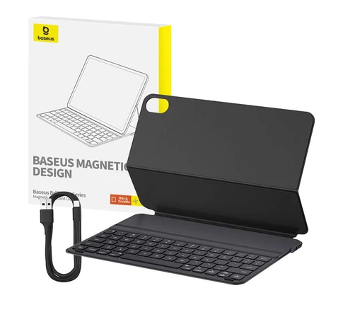 Baseus Brilliance mágneses billentyűzet tok iPad 10 10.9" (fekete)