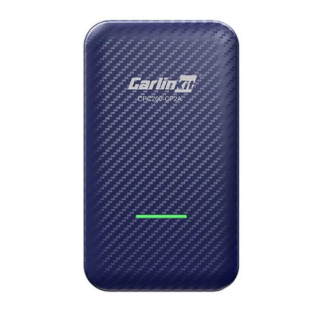 Carlinkit CP2A wireless adapter Apple Carplay/Android Auto (blue)