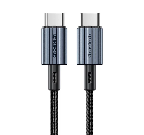 Cable USB-C do USB-C Choetech XCC-1014, PD 60W 1.2m (black)