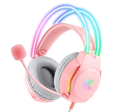 Gaming headphones ONIKUMA X26 Pink