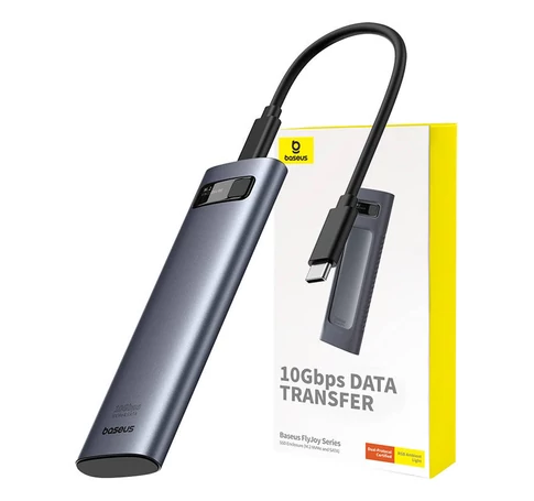 Baseus FlyJoy SSD ház (szürke)