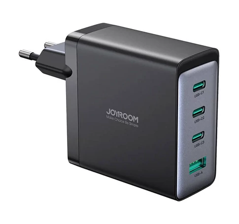 Wall charger JOYROOM  GaN JR-TCG04EU 100W 3C1A + Cable 1.2m