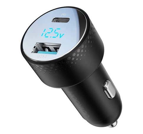 Car Charger Joyroom JR-CCD01, A+C 53W (Black)