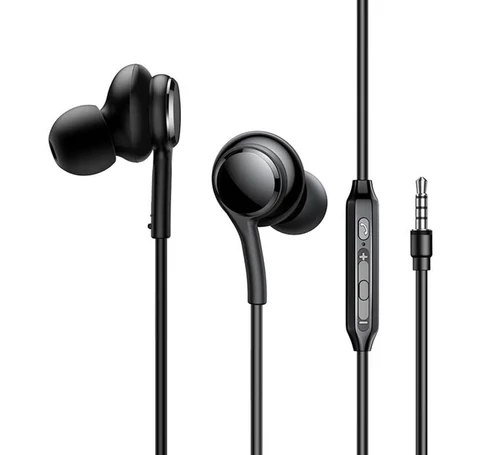 Wired Earphones JR-EW02, Half in Ear (Black)