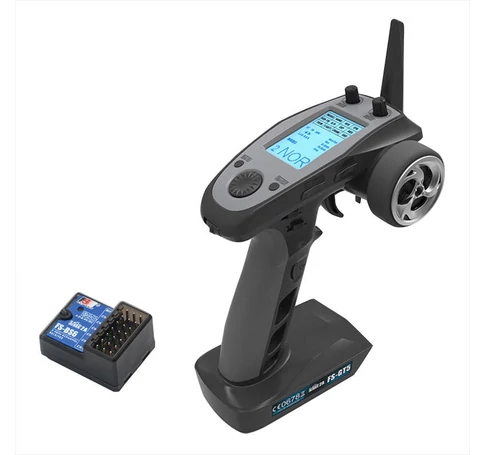 Flysky Transmitter FS-GT5 + Receiver BS6 Set, 6 channels AFHDS 2A
