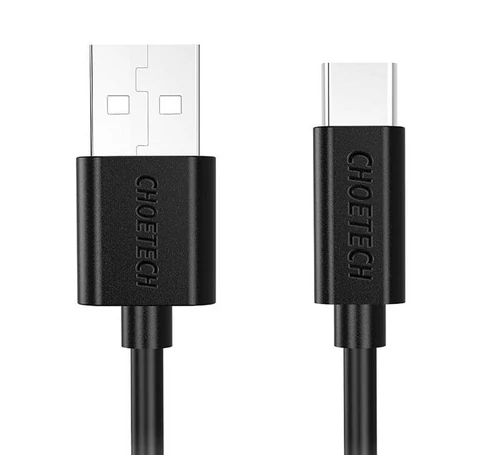 Extension cable Choetech AC0003 USB-A 2m (black)