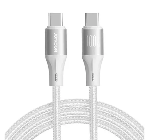 Kabel Joyroom Light-Speed USB-C do USB-C  SA25-CC5 , 100W , 2m (biały)