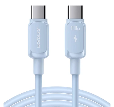 Kabel S-CC100A14 100W USB C do USB C Joyroom / 100W / 1,2m (niebieski)