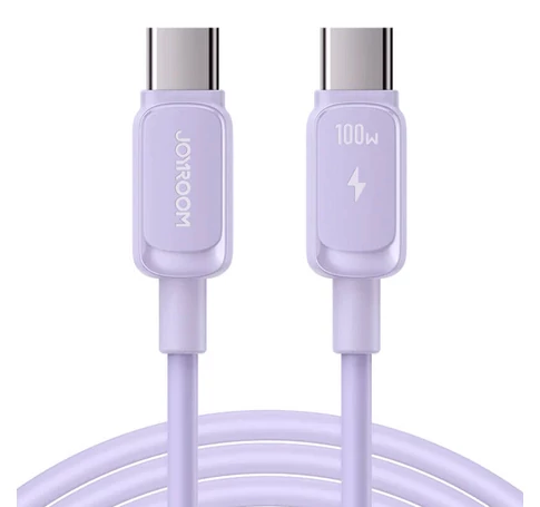 Kabel S-CC100A14 100W USB C do USB C Joyroom / 100W / 1,2m (fioletowy)