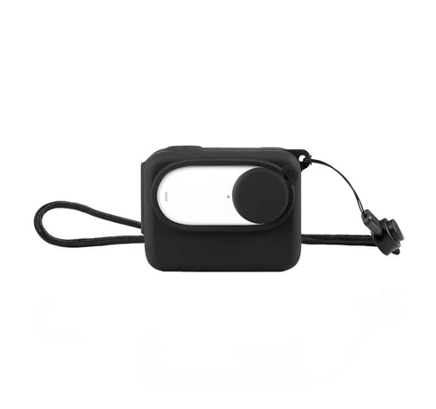 Puluz szilikon védőburkolat Insta360 GO 3 készülékhez lencsevédő sapkával