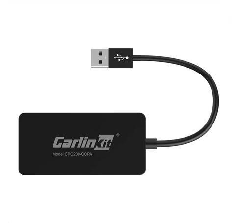 Carlinkit CCPA wireless adapter Apple Carplay/Android Auto (black)