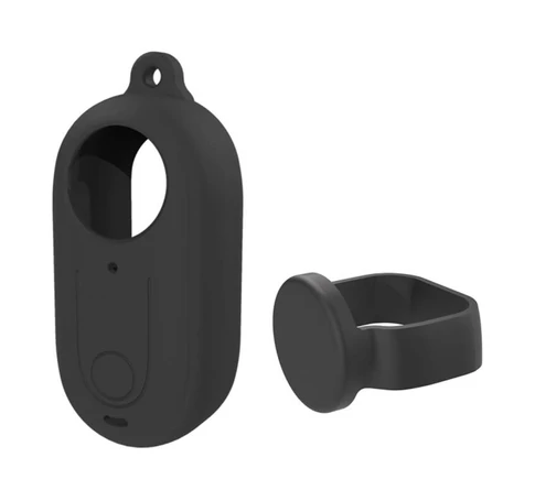 PULUZ szilikon tok lencesevédzvel Insta360 GO 3 fekete