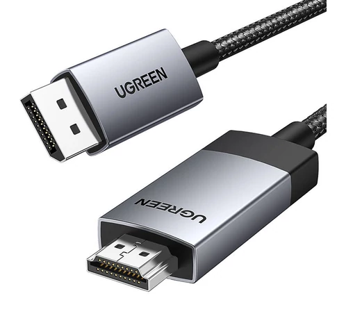 UGREEN DP119 Display Port - HDMI egyirányú kábel, 4K, 1m