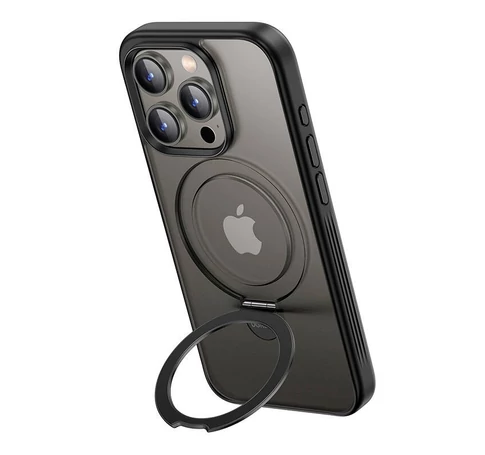 UGREEN LP764 tok mágneses állvánnyal iPhone 15 Plus 6,7 hüvelyk (fekete)