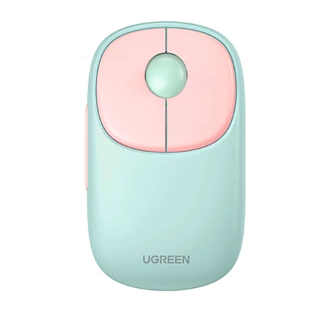 Vezeték nélküli egér UGREEN FUN+ MU102 2.4G+BT (Pink)